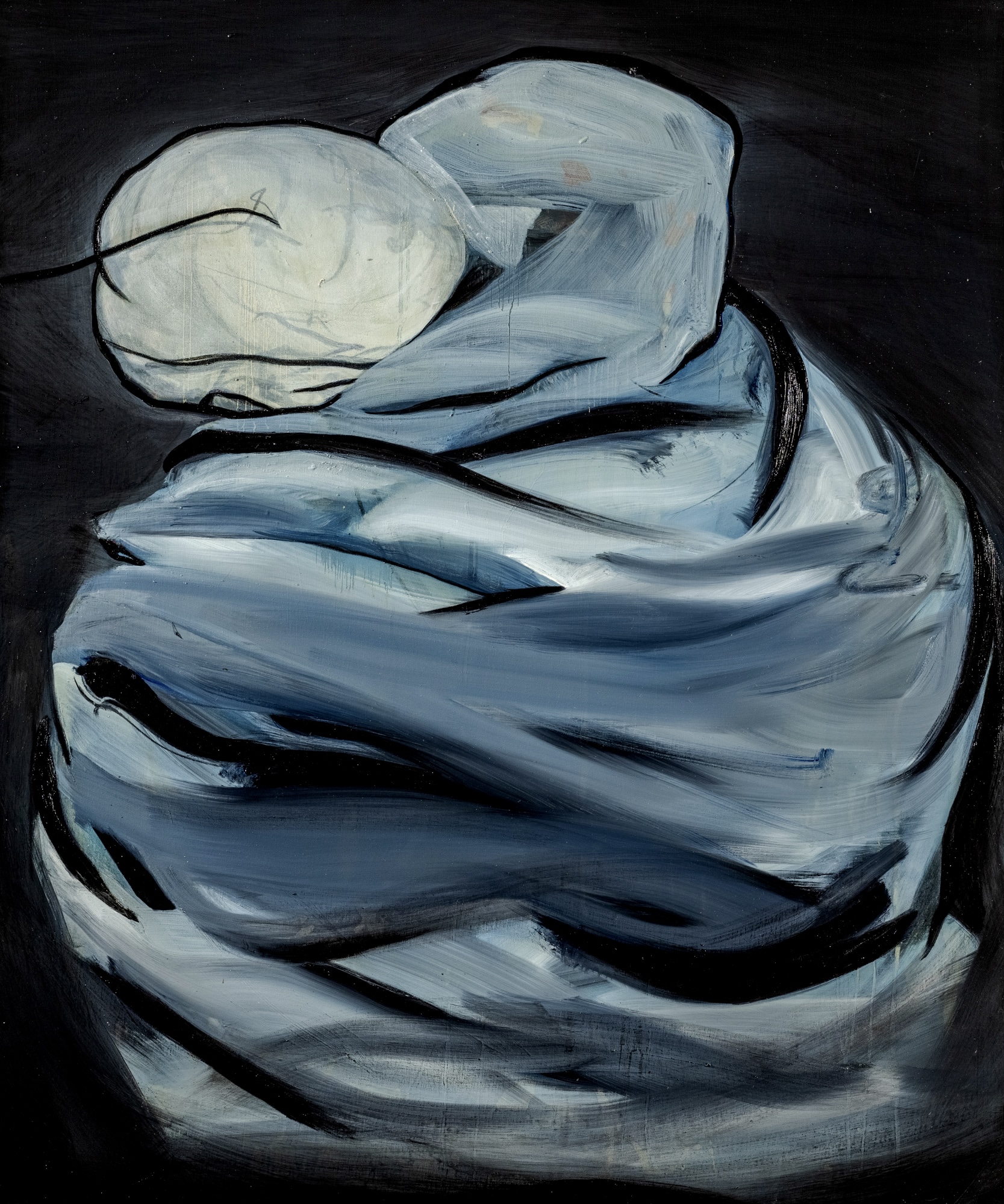 The Lover, oil on linen canvas, 120x100cm, 2025