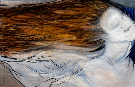 I can fly oil on canvas 200x140cm 2024